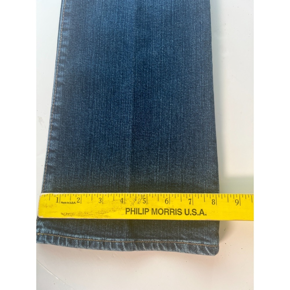 HJ Harlow Womens jeans Bootcut Size 27 Blue Denim W27 L34 - Picture 4 of 16